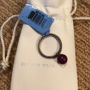 David Yurman Silver Ring